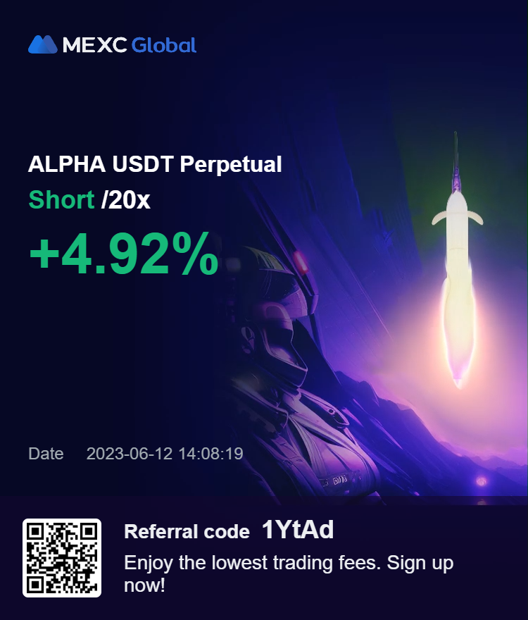 Hemingway_QQ's tweet photo. "Great news! ApexPerform used our bot Candle-surfer to make +4.92% earnings trading ALPHA with 20x leverage on MEXC exchange. #ALPHA #bsc #crypto #autocrypto #MEXC. Join us at https://t.co/dWhOHxyC4A - https://t.co/qFBViTLtSP - https://t.co/kiMTt8afTX" https://t.co/HKHOWAdxUa