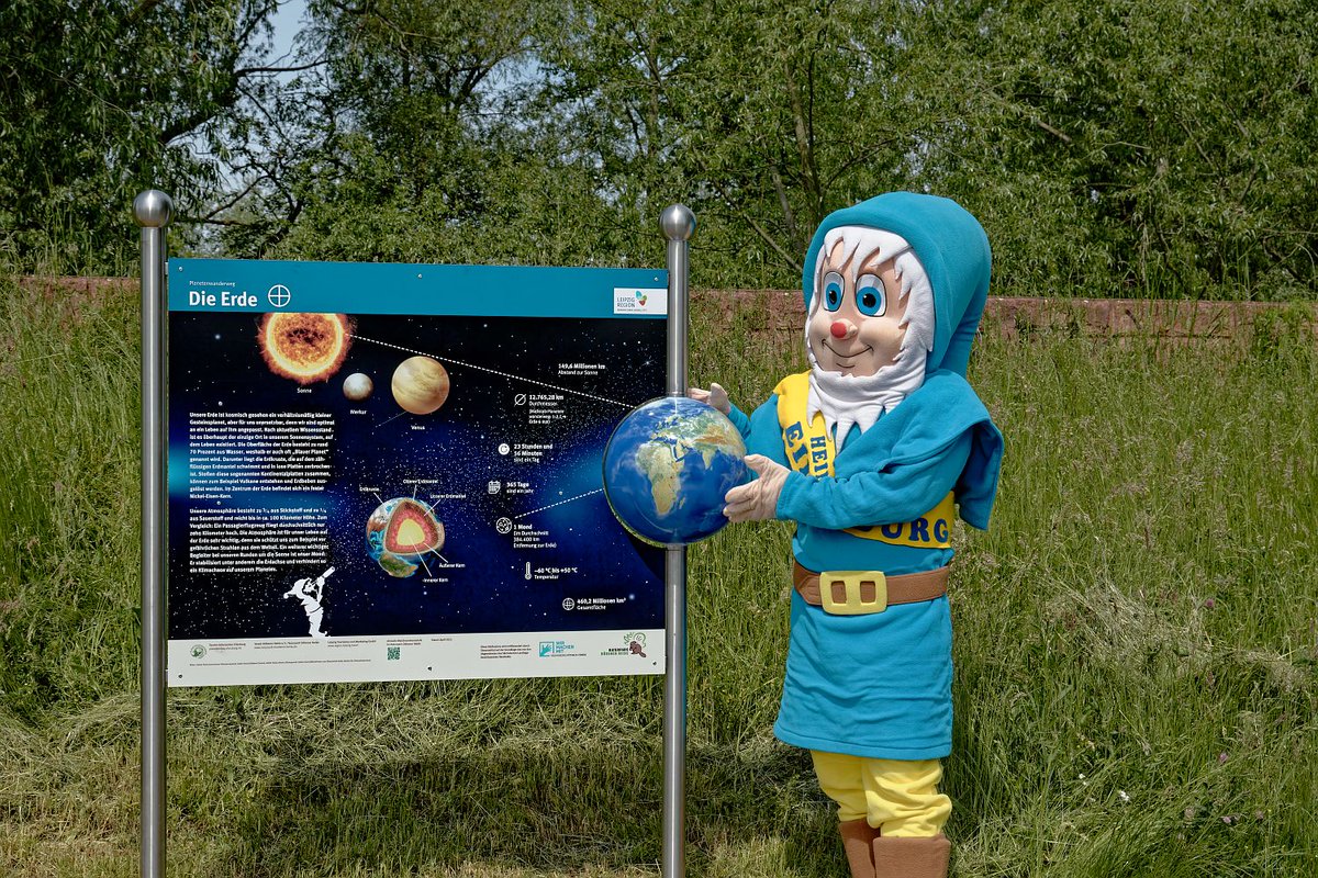 Große und kleine Dinge sind praktisch der #Weltkleinstadt in die Wiege gelegt. Schon immer ging von #Eilenburg aus der Blick in die Weite. Seit Jahrzehnten genießen Besucher und Eilenburger den Weg durchs Planetensystem im Kleinen. <a href="/DigitaltagDE/">Digitaltag</a> eilenburg.de/tourismus/plan…