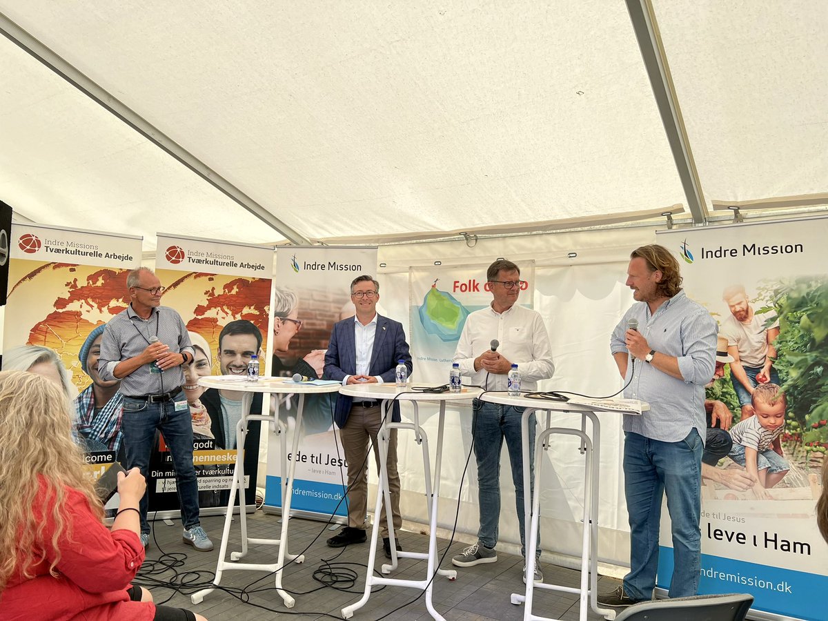 Har lige deltaget i god debat hos <a href="/indremission/">Indre Mission i DK</a> om de byrder der er for foreninger når de skal have en konto. Tak for invitationen og tak til mine meddebattører <a href="/HansAndersenV/">Hans Andersen (FinansHans)</a> og <a href="/KennethButzbach/">Kenneth Kamp Butzbach</a> - lad os fortsætte samarbejdet og opfordre til et ekspertudvalg #finansdanmark