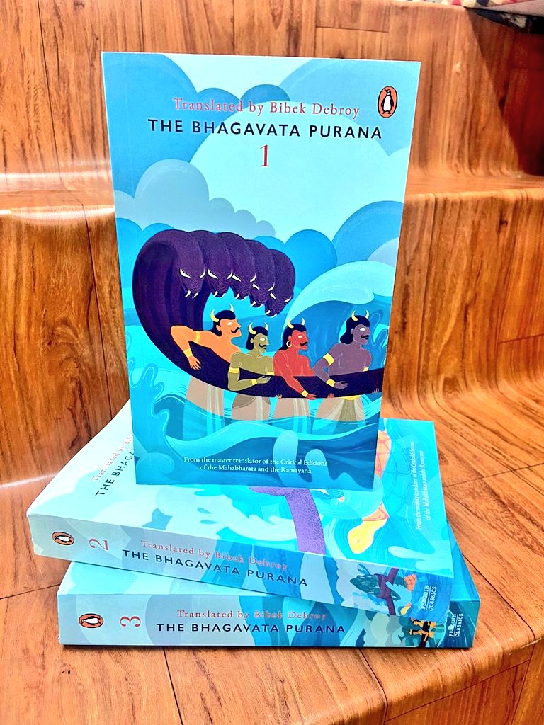 #PIMegaDeal. Flat 35% Discount
Presenting Puranas translations by Shri @bibekdebroy Ji :
• Vishnu Purana
• The Markandeya Purana 
• The Brahma Purana (Vol 1 & 2)
• The Bhagavata Purana (Vol 1, 2 & 3)
#BuyFromPI #PIRecommends
#JusticeForManish
Order 👉 rzp.io/l/Puranass