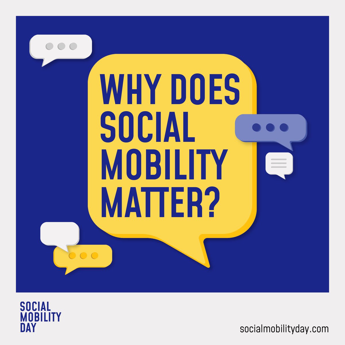 Talent is spread evenly across the UK, but opportunity is not 🇬🇧

The life chances of a child born today are strongly connected to their background.

If an opportunity exists, it is only fair that it is equally open to all, no matter where they come from.

#SocialMobilityDay