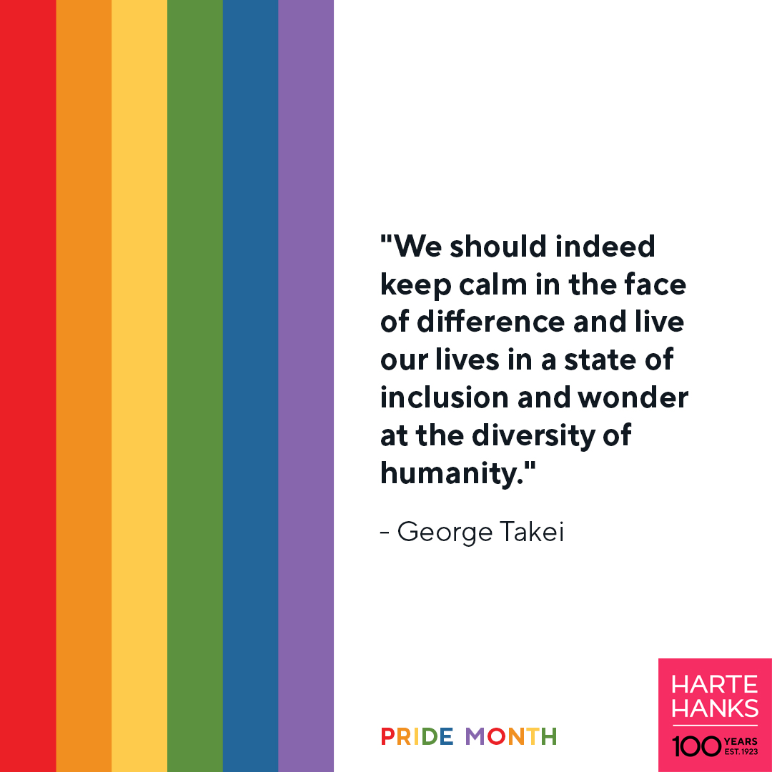 This Pride Month, we draw inspiration from people who paved the way for change. At Harte Hanks, we embrace diversity and believe in creating a culture where everyone feels seen, valued, and celebrated for who they are.