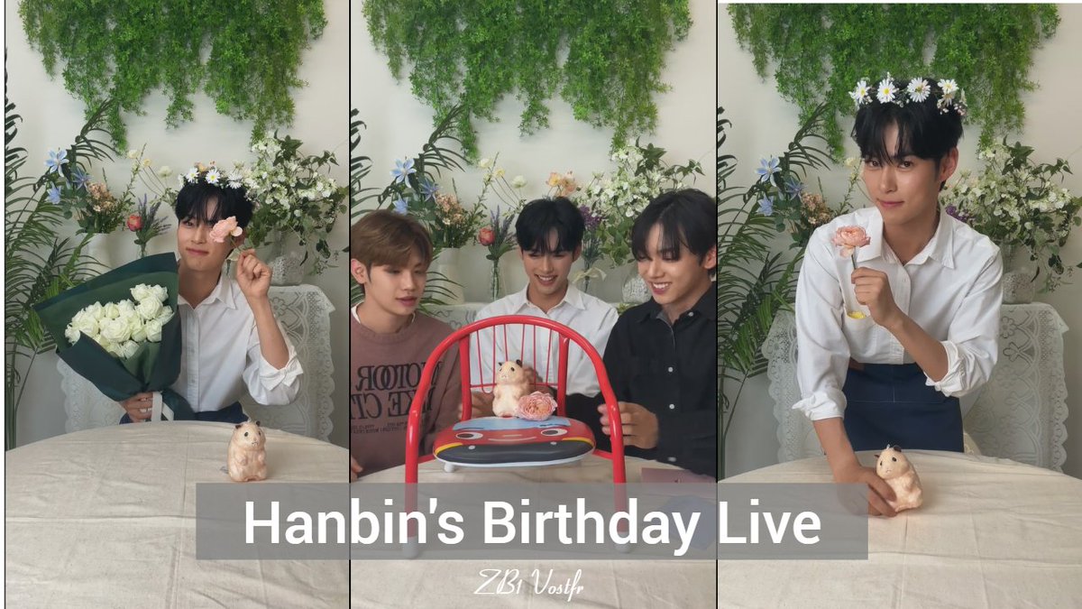 ● Live d'anniversaire de Hanbin - VOSTFR ● 

🔗youtu.be/fhilhRJW_FU

Merci à <a href="/zb1subs/">ZB1 Subs</a> pour le time et la traduction anglaise de cette vidéo. 

@ZB1_France 
#Zerobaseone #HANBIN #Birthdaylive #성한빈 #SUNGHANBIN #ZB1 #ZEROBASEONE #제로베이스원 #제베원