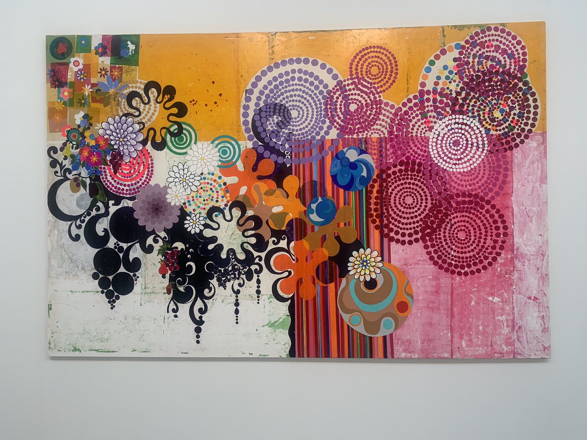 Vibrant show of work by Beatriz Milhazes @TCMargate #paintings #color #comtemporaryart #margate
