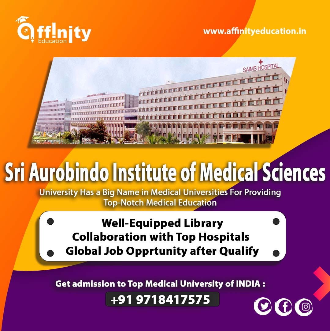 🎓🚀 Sri Aurobindo Institute of Medical Sciences is your gateway to success.
#SriAurobindoInstitute #MedicalEducation #ExcellenceInMedicine #WellEquippedLibrary #TopHospitals #doctor #medicine #medical #dailyquotes #studyabroad #anatomy #doctors #studymotivation