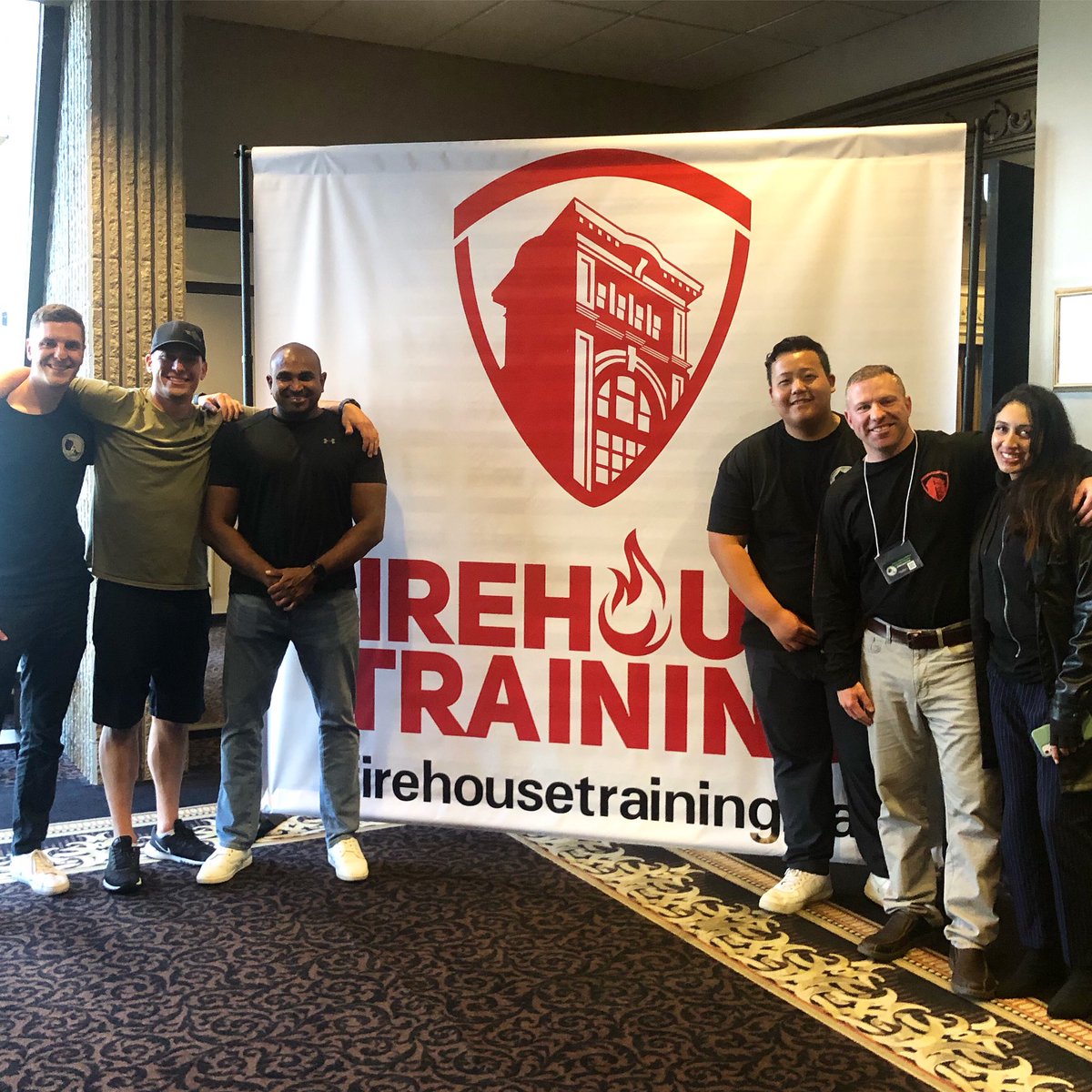 FirehouseTrain1's tweet image. What an incredible team. Today is going to be lit at Hazmat Central 2023!💥 @OhmraA 
…
….
#hazmatcentral2023 #niagarafalls #conferencesponsor #hazmatconference