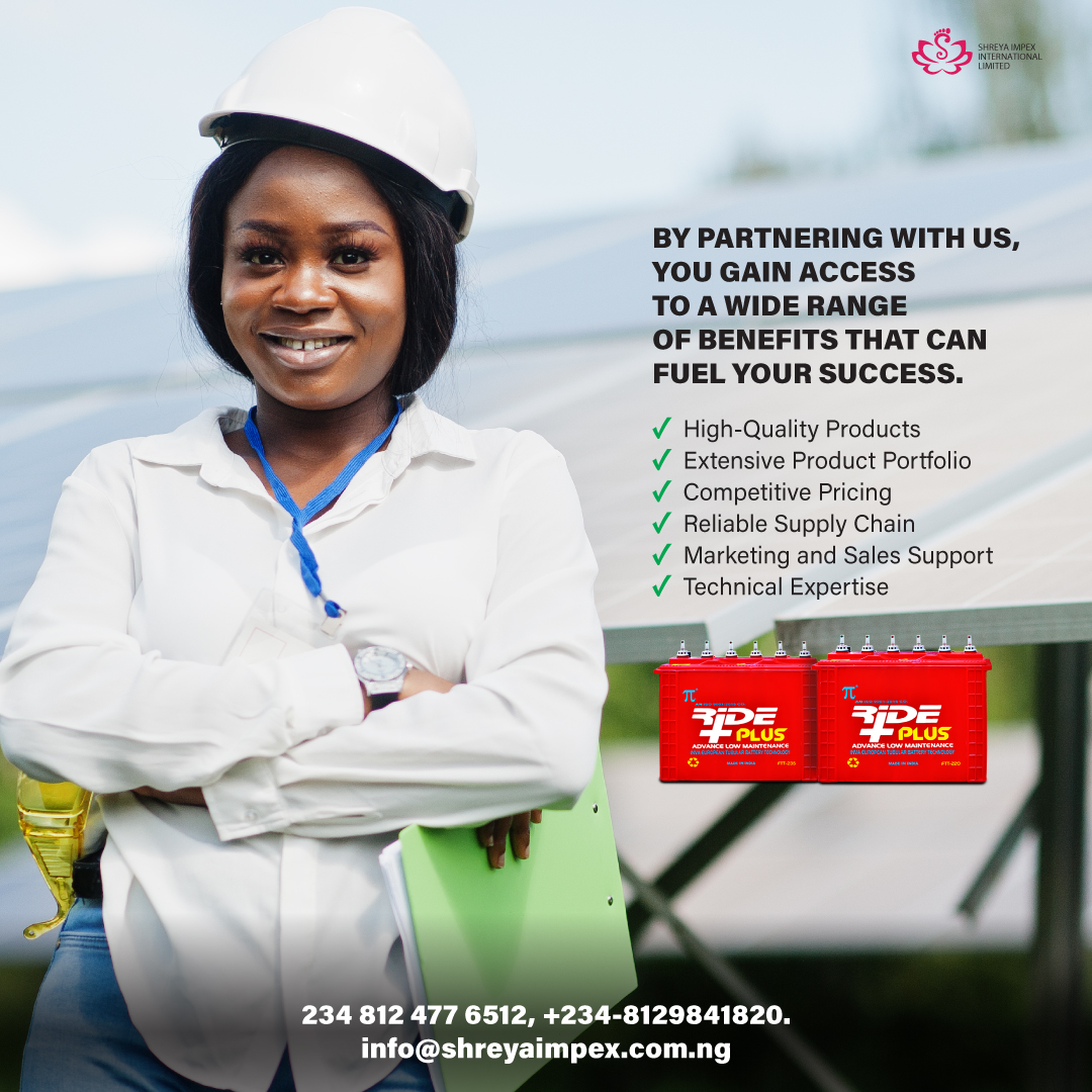 Partner with us and unlock a world of benefits for your success. From high-quality products to an extensive portfolio, competitive pricing, and a reliable supply chain, we have you covered. 
Join hands now!
+234 812 477 6512, +234-8129841820.
#PowerfulPartnership #FuelYourSuccess