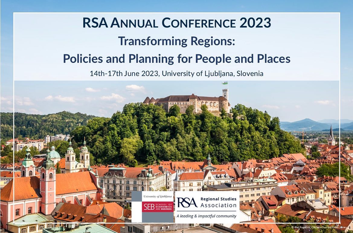 greenforcetp's tweet photo. 🟢#GreenFORCE researchers at the 2023 RSA Annual Conference
The Regional Studies Association’s Annual Conference #RSA23 is one of the largest knowledge #exchange and #networking gatherings in 2023.
🔜Stay tuned for more updates! 
#changesforgreen #WesternBalkans #EUGreenWeek https://t.co/mdOkxKeva5