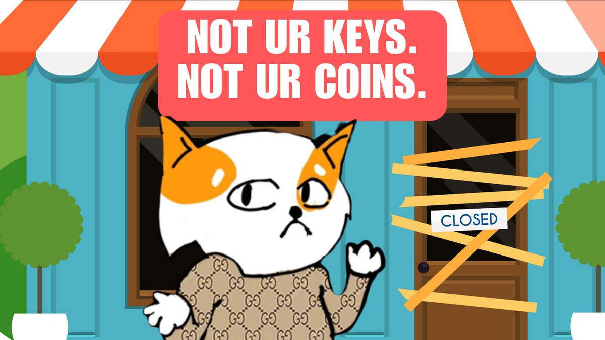 BE CarefulL FrenS. YoU R UR OwN BanK. 🔑

#pulsechain #pls #plsx $pls $plsx #education #notyourkeysnotyourcoins