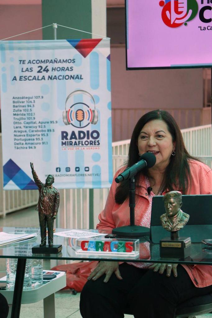 #EnMinutos inicia #HablaCaracas, por Radio Miraflores La voz de la verdad, y también #EnVivo mediante mi cuenta en Instagram @carmentmelendezr.

Estaremos en la parroquia Antímano.

Puedes escribirme al 0416-6070146 📱

#BastaDeRoboYManipulaciónImperial