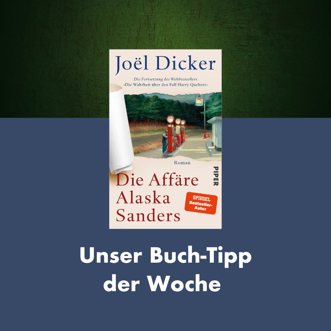 piperverlag's tweet photo. Die Fortsetzung des Weltbestsellers „Die Wahrheit über den Fall Harry Quebert“ von @joeldicker ist endlich da! Dieses Mal wird Marcus Goldman in die wieder aufgenommenen Ermittlungen um den Mordfall der jungen Alaska Sanders hineingezogen … #Buchtipp #HarryQuebert https://t.co/0sfnha8QL4