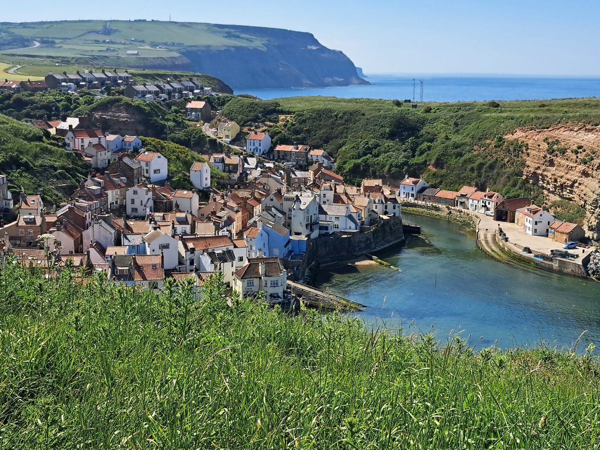 Saltburn-by-the-sea and Staithes beautiful in the sunshine 🌞