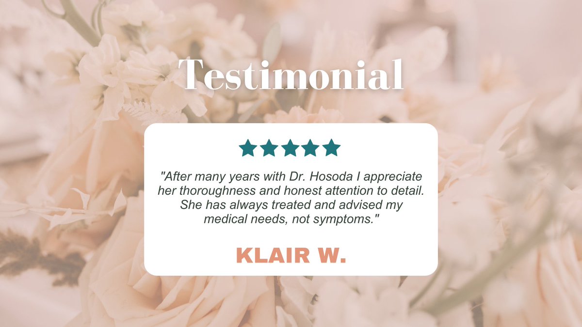 Love to hear this from my patients! ✨ Real stories of rejuvenated skin, renewed vitality, and remarkable impact. Hear from patients whose lives have been transformed thorough care, guidance, and attention to detail. #Testimonials #DrEmiCare
doctoremi.com/testimonials/
