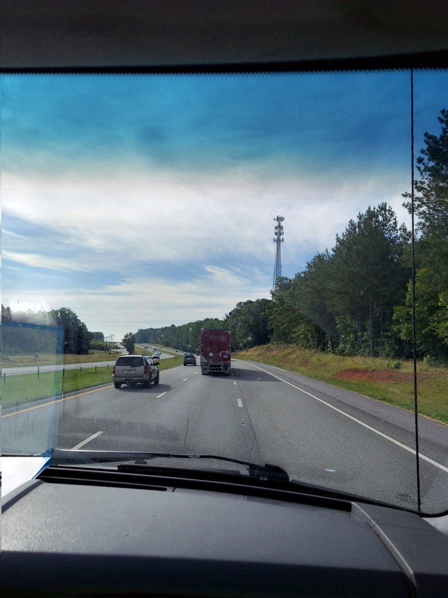 RickWorksHard's tweet image. Headed to Denmark South Carolina to unload, and we are on I 385 headed to Columbia South Carolina. God Bless you all.