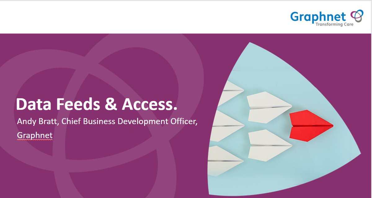 GraphnetHealth's tweet image. Andy Bratt, Chief Business Development Officer, covers the enhanced range of data feeds available including ambulance feeds #datafeeds
