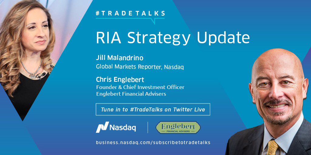 Today is the day. 1:30 pm EST is the time. Catch our next #TradeTalks with @JillMalandrino  from @Nasdaq .