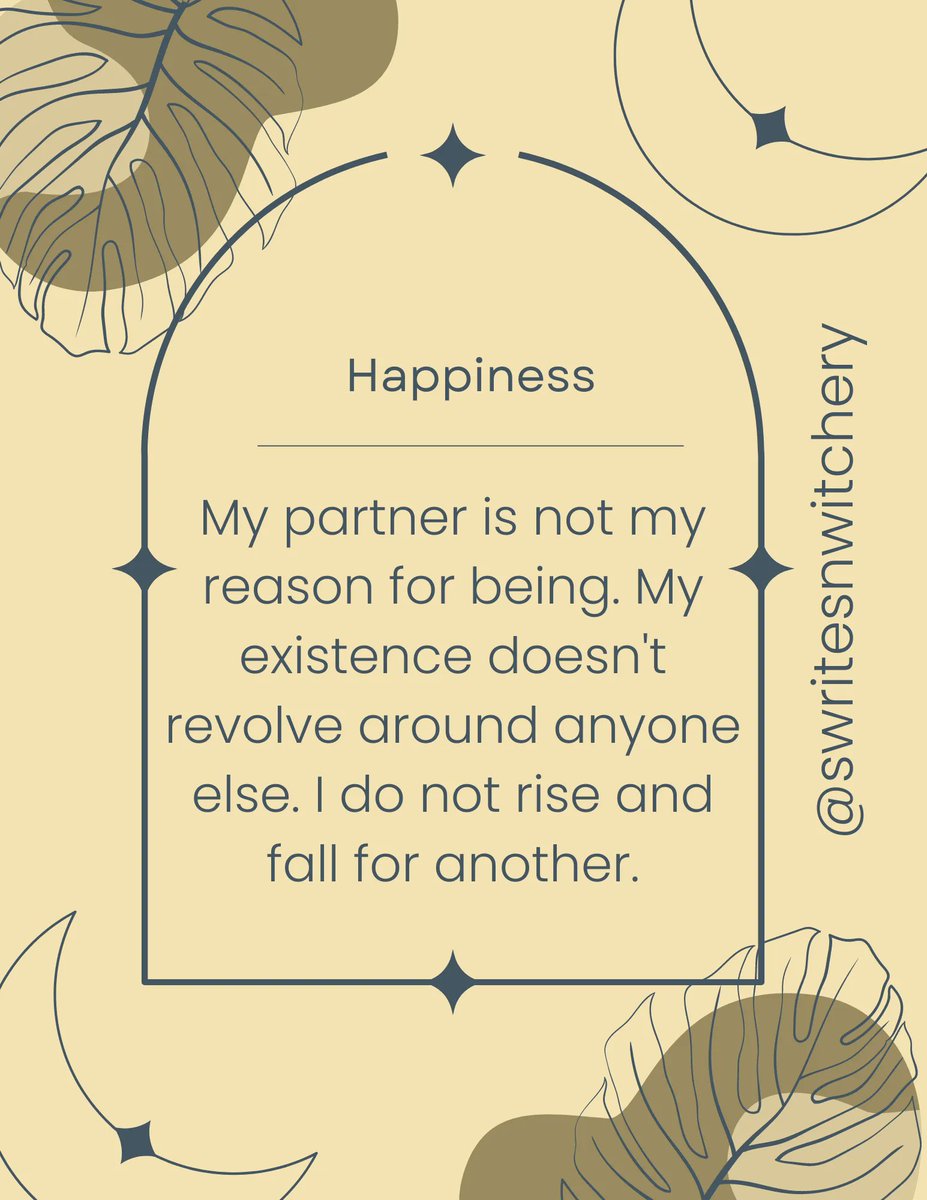 In our journey of self-discovery and personal growth, it is vital to affirm our independence and recognize that our worth and identity do not solely depend on others. 
#EmbracingIndependence #SelfEmpowerment #IndividualityMatters #HealthyRelationships #LoveAndAutonomy