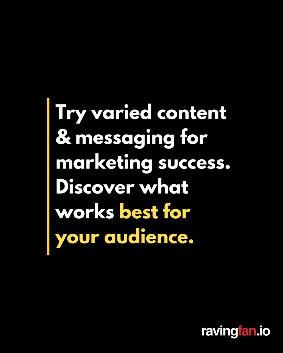 🎯 Unlock marketing success with diverse content strategies! 📚 Experiment, engage, and tailor your messaging to captivate your unique audience. 🚀 #MarketingTips #ContentStrategy #AudienceEngagement #DigitalMarketing #CreativeApproach #MarketingSuccess #GrowYourBrand #busine ...