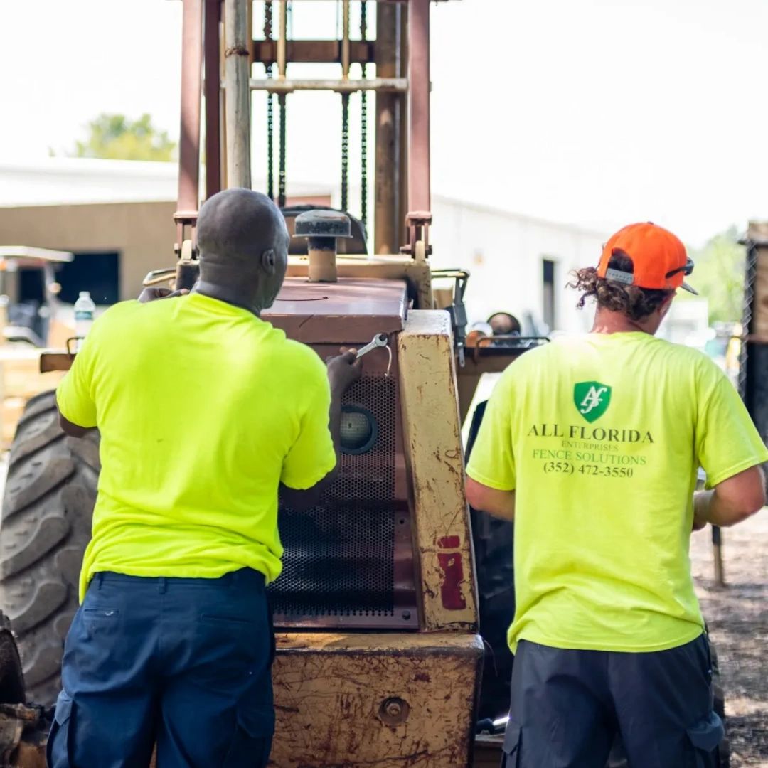 On the fence about choosing us to help with your next install? We've been hard at work serving customers throughout North Florida with the finest vinyl, chain link, wood, and aluminum fences, gates, and accessories on the market, so we hope we get to help you next!