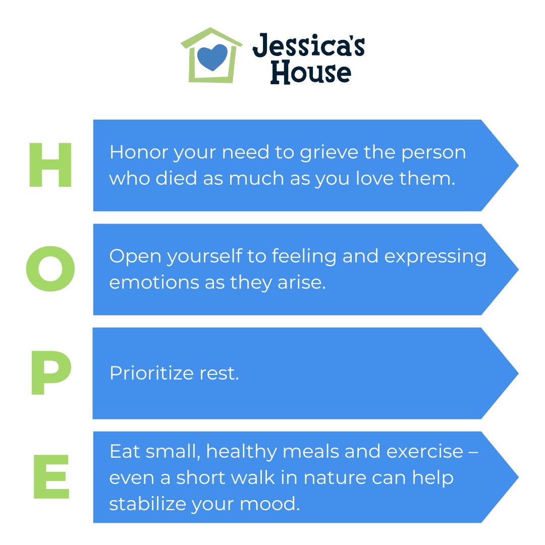 HOPE #JessicasHouse #GriefSupport