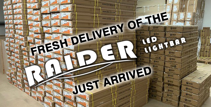 DunBriGroup's tweet image. FRESH DELIVERY OF THE DBG RAIDER LED LIGHTBAR HAS JUST ARRIVED

ORDER NOW: ow.ly/g15C50OP269

We've just had multiple pallets of our DBG Raider LED Lightbar delivered. Grab the fresh stock while you can, and stay seen on the roads.

 #Raider #LEDLightbar #HazardWarning