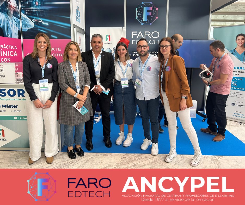 ℹ️ En el XXXIII Congreso Nacional SEMES, Faro EdTech demostró cómo el uso de tecnologías pueden mejorar la experiencia de aprendizaje de los profesionales de la salud. 
🔗ancypel.es/index.php/actu…
#FaroEdTech #CongresoSEMES #FormaciónMédica #sociosancypel #noticiasancypel