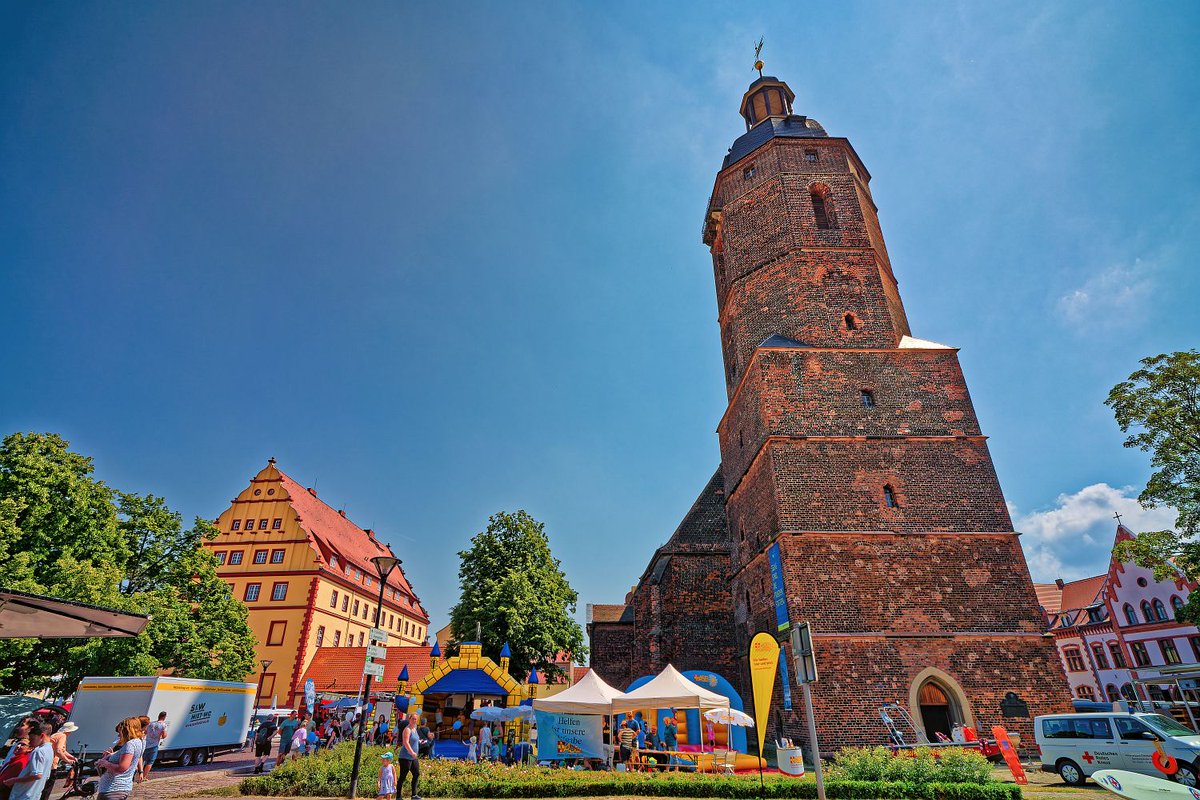 Jedes Jahr im Juni ist Stadtfest in #Eilenburg - Digitale Führung durch die #Weltkleinstadt im Rahmen des <a href="/DigitaltagDE/">Digitaltag</a> 2023! eilenburg.de/bilder/stadtfe…