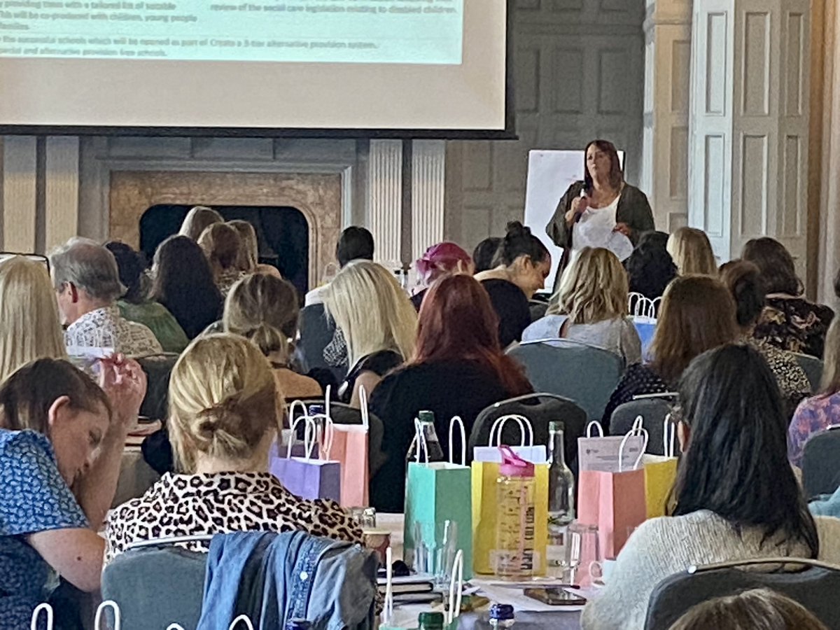 Regional Annual Send Conference - Rose Ward - Head of SEN #sheffieldcitycouncil discussing the “Direction of SEND - Nationally and Locally” and Linda Jordan - “Getting Preparation for Adulthood Right for young people with SEND”