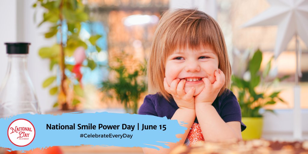 Your smile is a curve that can set a lot of things straight. So, keep on sharing those smile-powered superpowers! Happy #SmilePowerDay! nationaldaycalendar.com/national-smile…