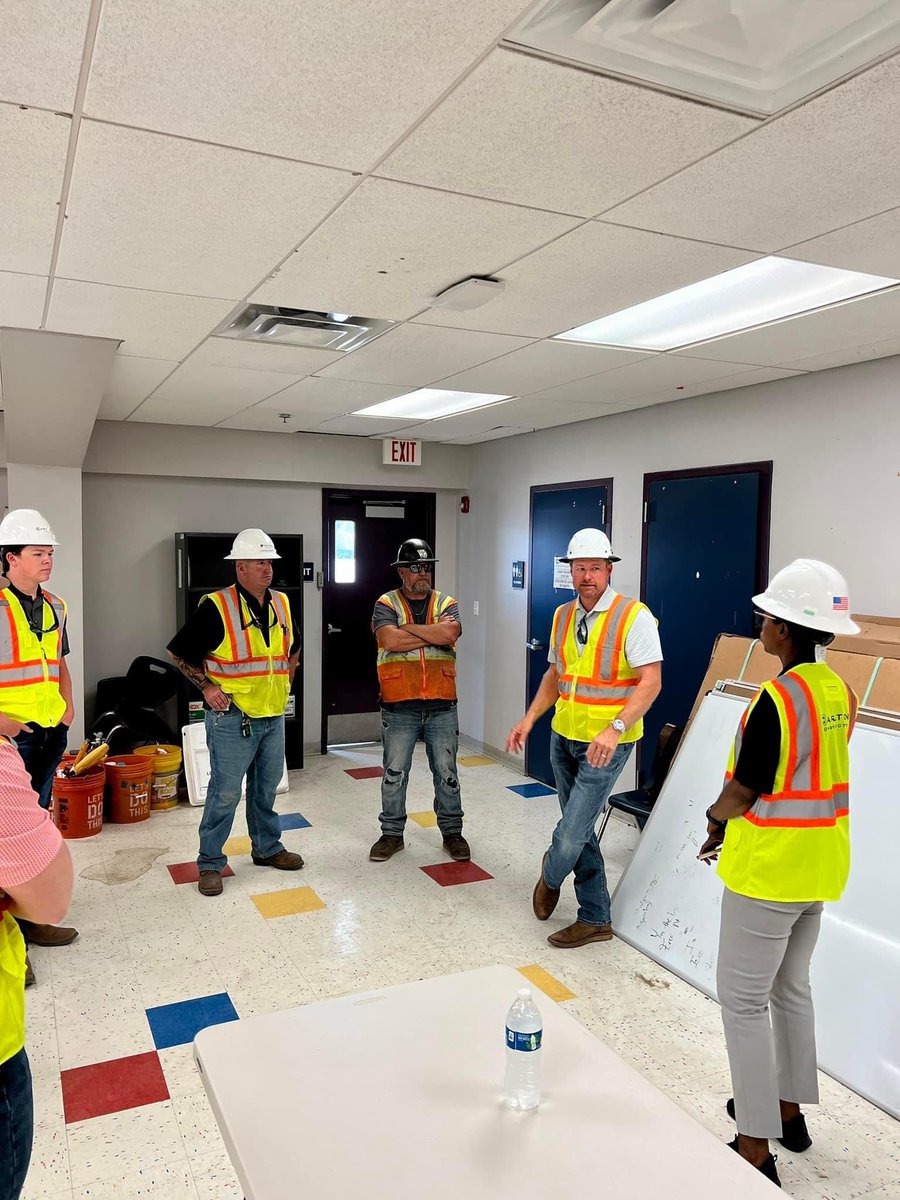 KIPPJax's tweet photo. A huge shoutout to @carltonconst1 for giving our team a walkthrough of the construction progress so far. We are so excited for the new football field and track. We are thankful for our partnership with Carlton Construction as we continue to create joyful schools. https://t.co/VK1GpNR7Vr