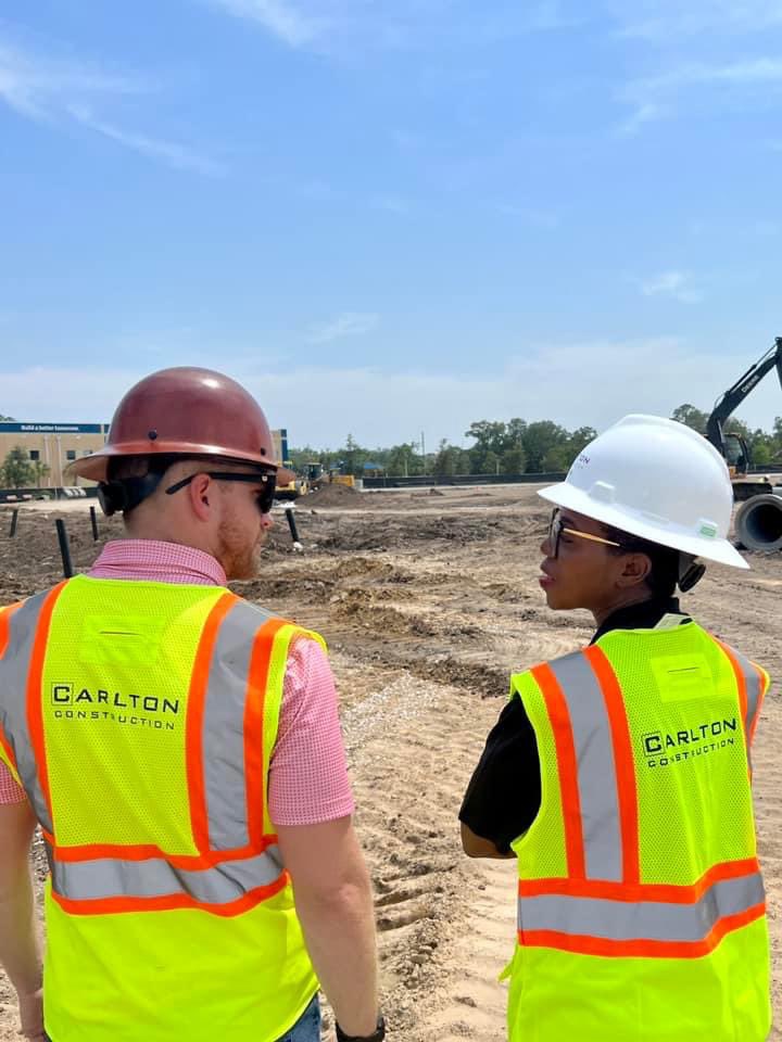 KIPPJax's tweet photo. A huge shoutout to @carltonconst1 for giving our team a walkthrough of the construction progress so far. We are so excited for the new football field and track. We are thankful for our partnership with Carlton Construction as we continue to create joyful schools. https://t.co/VK1GpNR7Vr