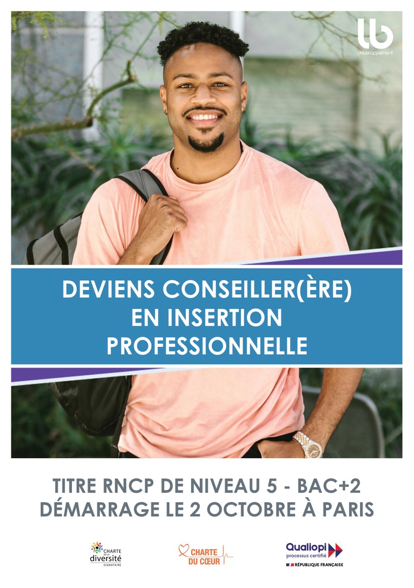 📣 Préparez votre #rentrée 2023 ! Les inscriptions pour la formation #CIP sont ouvertes ! 👇

⭐ Taux de réussite : 95%
🎓 Titre RNCP de niveau 5 reconnu par l'Etat
⏳ 540 h de formation et 420 h de stage
📌 #Paris - 2e
🎯 Envoyez votre #candidature 👉 recrut@lbdeveloppement.com