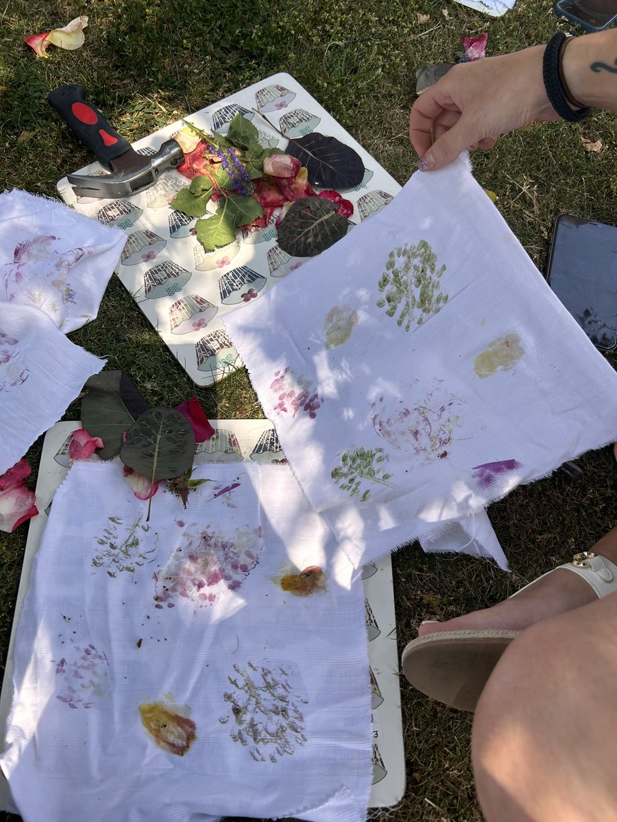 Leaf Bashing - Hapa Zome <a href="/gatewayteach/">Gateway Alliance</a>