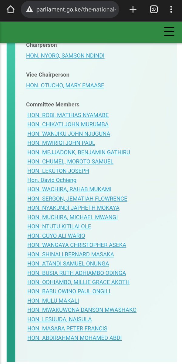 BUDGET AND APPROPRIATIONS COMMITTEE

I can see akina Babu Owino were part of budget committee 😂😂😂😂😁