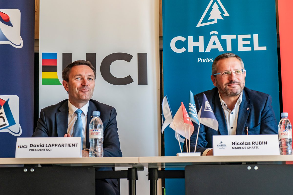 🚨 𝙀́𝙑𝙀́𝙉𝙀𝙈𝙀𝙉𝙏 | Châtel accueillera les premiers championnats du monde <a href="/UCI_cycling/">UCI</a>  de Snow bike les 11 et 12 février prochains !
Au programme de l'événement : le super-G et le dual slalom.
Rendez-vous en février pour 2 jours de compétition hors norme 💪
