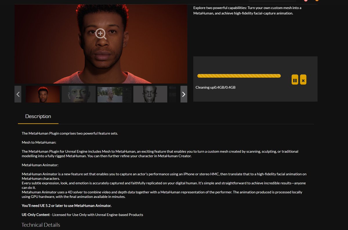 #MetahumanAnimator is available for download now! You must install the metahuman plugin to 5.2 version of #unrealengine the difference between the plugin sizes are 5.1 (0.4GB) and 5.2 (1.4GB) #LetsGetToWork
#Keepmemotivated Like, Comment and Subscribe
