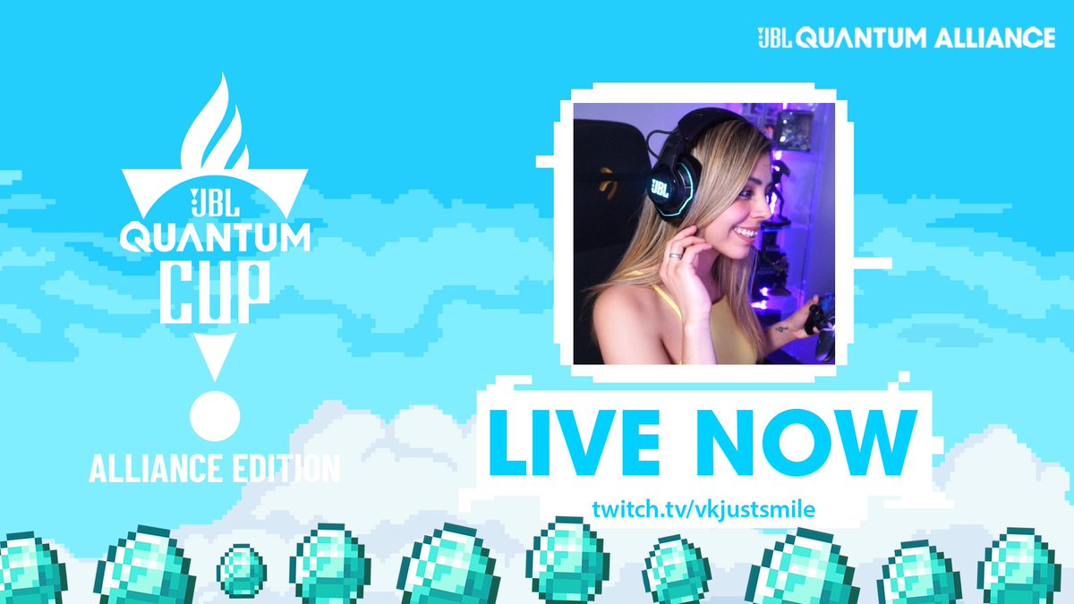 🚨LIVE RIGHT NOW🚨

𝑱𝑩𝑳 𝑸𝒖𝒂𝒏𝒕𝒖𝒎 𝑪𝒖𝒑: 𝑨𝒍𝒍𝒊𝒂𝒏𝒄𝒆 𝑬𝒅𝒊𝒕𝒊𝒐𝒏!
Thanks to 👉 @JBLQuantum

- Minecraft
- Different challenges
- Vs other Alliance members

Today @ 5pm CEST/4pm BST

#JBLQuantumAlliance #JBLQuantumCUP #DareToDiveIn