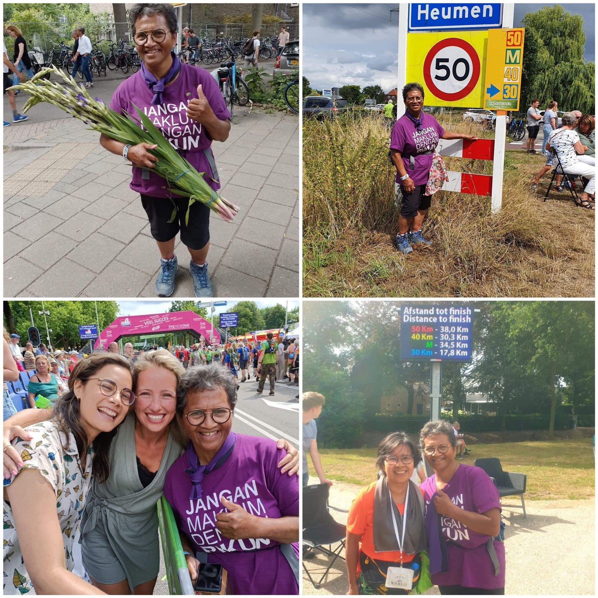 Vorig jaar liep Magda 4daagse om dementiebewustzijn te steunen en dit jaar zijn Magda en haar zus Dominggas terug om ALZI Ned te steunen om de kwaliteit van leven van mensen met dementie te verbeteren. Klik en doneer hier om hen te steunen! 
tinyurl.com/2ys4k52m
