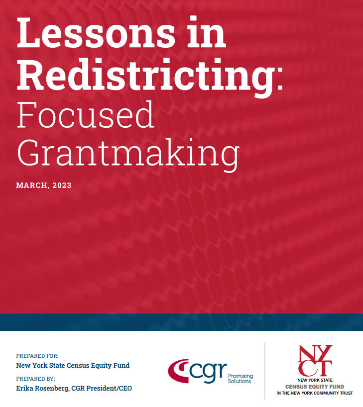 CGR_Inform's tweet photo. In our latest CGR Brief, we discuss a new report addressing "Lessons in (NYS) Redistricting", an upcoming webinar for the newly updated Mid-Hudson Valley Community Profile, and an assessment of a New Jersey health department.   https://t.co/txpiAXRFg6 https://t.co/D2GA1DspYu