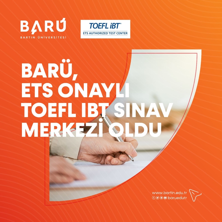 Bartın Üniversitesi (BARÜ) Yabancı Diller Yüksekokulu her yıl Türkiye genelinde bir milyondan fazla kişinin girdiği TOEFL IBT sınavının yapılacağı ETS onaylı merkezlerden biri oldu.

w3.bartin.edu.tr/haberler/baru-…