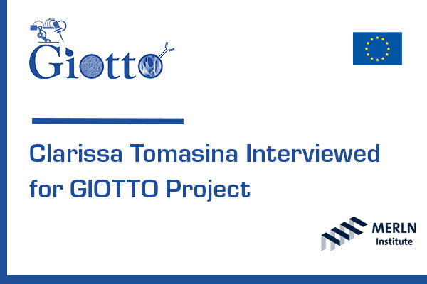 🌟 Check out the latest interview on the GIOTTO Project website featuring Clarissa Tomasina, one of our brilliant researchers. 🎥🔬 Gain insights into her role and contributions to our work in bioprinting and biofabrication. 🧬💡 
bit.ly/3qJaHx9