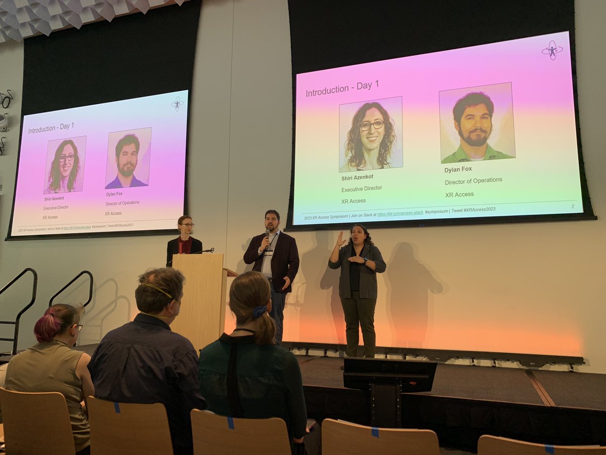 XR Access on Twitter "Our Symposium is LIVE! Join us on Zoom https