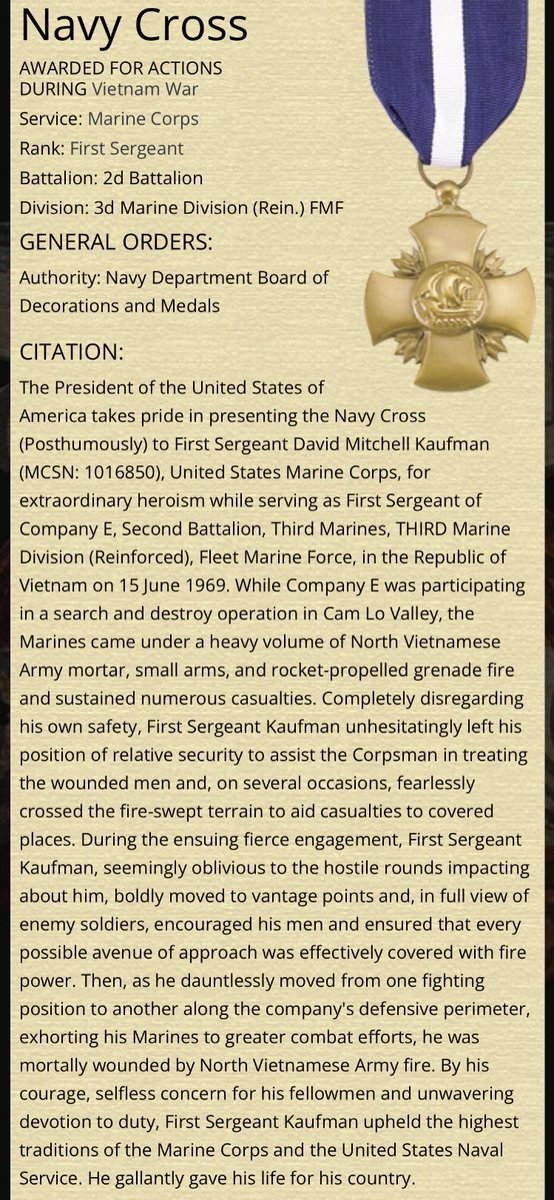 Navy Cross Citation