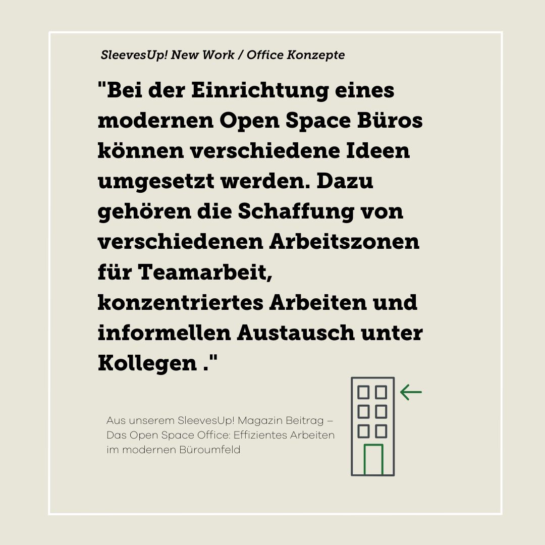 Es ist endlich soweit – diesen Freitag präsentieren wir dir einen hochspannenden SleevesUp! Artikel, der deine Vorstellung von Open Space Offices revolutionieren wird! 🏢💥

#OpenSpaceOffices #Artikel #Arbeitsplatzgestaltung #Produktivität #Zusammenarbeit #Coworking #Newwork