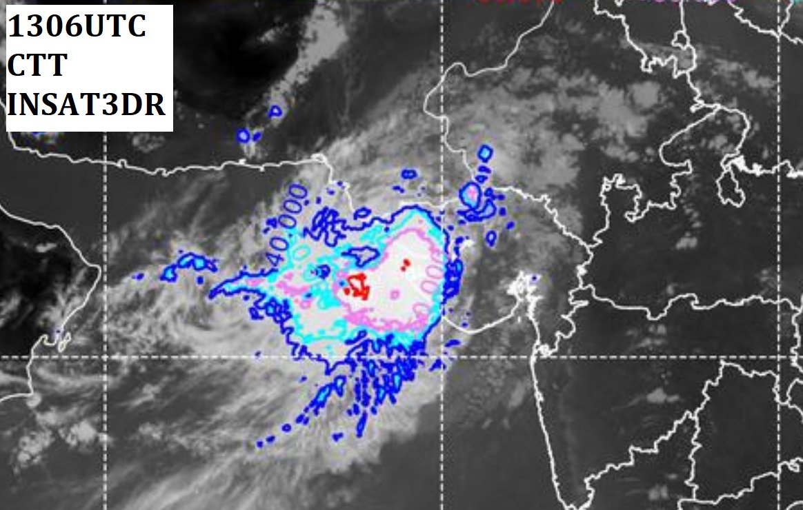 ashimmitra's tweet photo. VSCS #biporjoycyclone approching land. Study found that #RapidScan operations at every 4 min, is even sometime better than that of Weather Radars  in terms of scanning rate of temporal resolution of 10minutes. 

More on landfall pl visit https://t.co/WfQWJ7k2G1

#CycloneBiporjoy https://t.co/8QZWQKIdL8