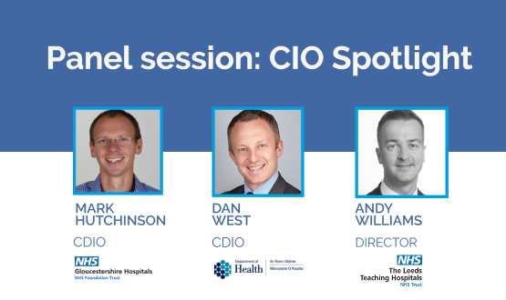 What's on the programme for CIOs at #DHSS23?👀

Mark Hutchinson, #CDIO <a href="/gloshospitals/">Gloucestershire Hospitals NHS Foundation Trust</a>, Dan West, #CDIO <a href="/healthdpt/">Department of Health</a> and <a href="/andywilliams78/">Andy Williams</a> Director@LeedsHospitals to connect for a panel session exploring the #CIOs challenges at #DHSS23.
 
👉Register now: ow.ly/LvSt50OPje0