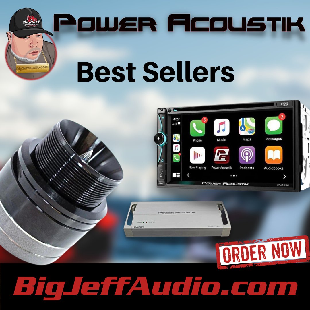 Get some great deals on our Power Acoustik Best Sellers!!!   Great products, awesome prices!!!  Check it out!

bigjeffaudio.com/collections/po…

#caraudio #bigjeffaudio #basshead #caraudiofabrication #subwoofer #car #subwoofers #lowbass #soundquality #poweracoustik