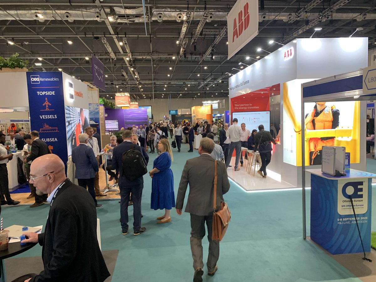 Day Two of a real busy and interesting #gow23 @RUKEvents  <a href="/HOTAltd/">HOTA</a> supporting the #TheHumberOffshoreWindCluster on Stand G3.  Pop in and say hello to key partners from the cluster, <a href="/HOTAltd/">HOTA</a> <a href="/HumberMandR/">Humber Marine and Renewables</a> <a href="/_aurainnovation/">Aura</a> and many others
