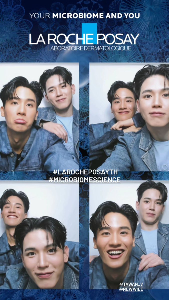 TOMOHIDE01's tweet photo. cr. bumm608 
#LAROCHEPOSAYxTayNew #เตนิว https://t.co/99P9WRBRol