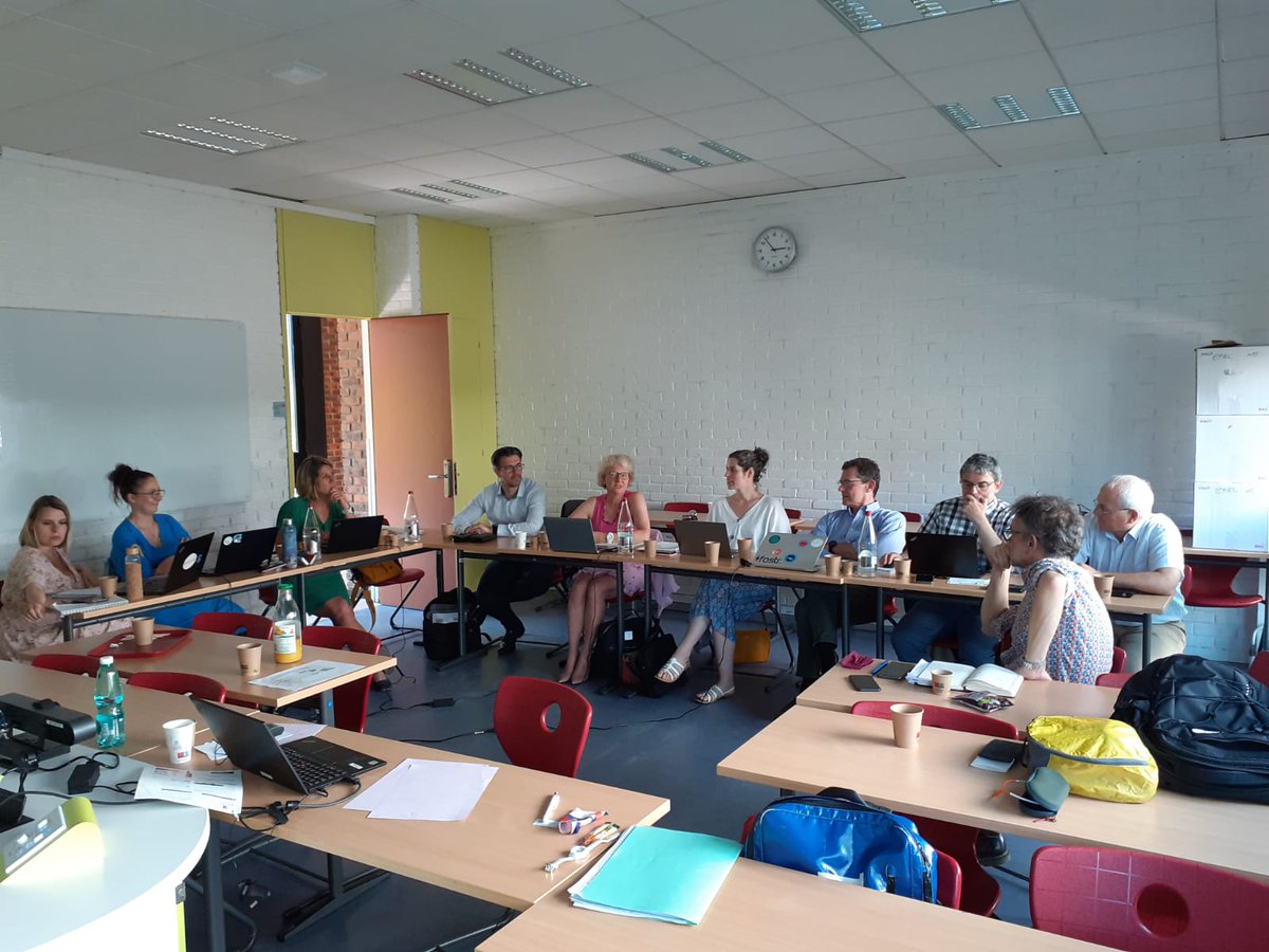 CeremaLab's tweet photo. 2/2 Le jury de cet appel à projets #CeremaLab est accueilli à Cergy, dans les locaux de l'ESSEC, partenaire de l'AAP avec Normandie Incubation et La Turbine.
#innovation #aap #CeremaLab #Carnot #Climadapt #adaptation #changementclimatique #IleDeFrance #Normandie https://t.co/77UWJiKrFK